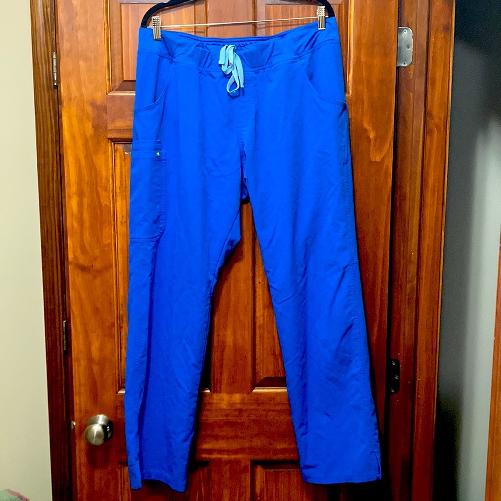 FIGS Royal Blue Scrub Pants ~ size XL/T (extra large tall)